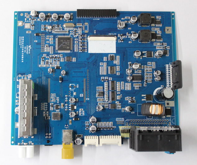 8层HDI(高密度互联)线路板叠层结构: 1+2+1表面处理: 沉金完成板