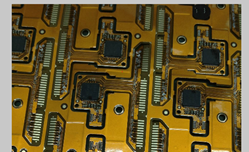 8层HDI(高密度互联)线路板叠层结构: 1+2+1表面处理: 沉金完成板